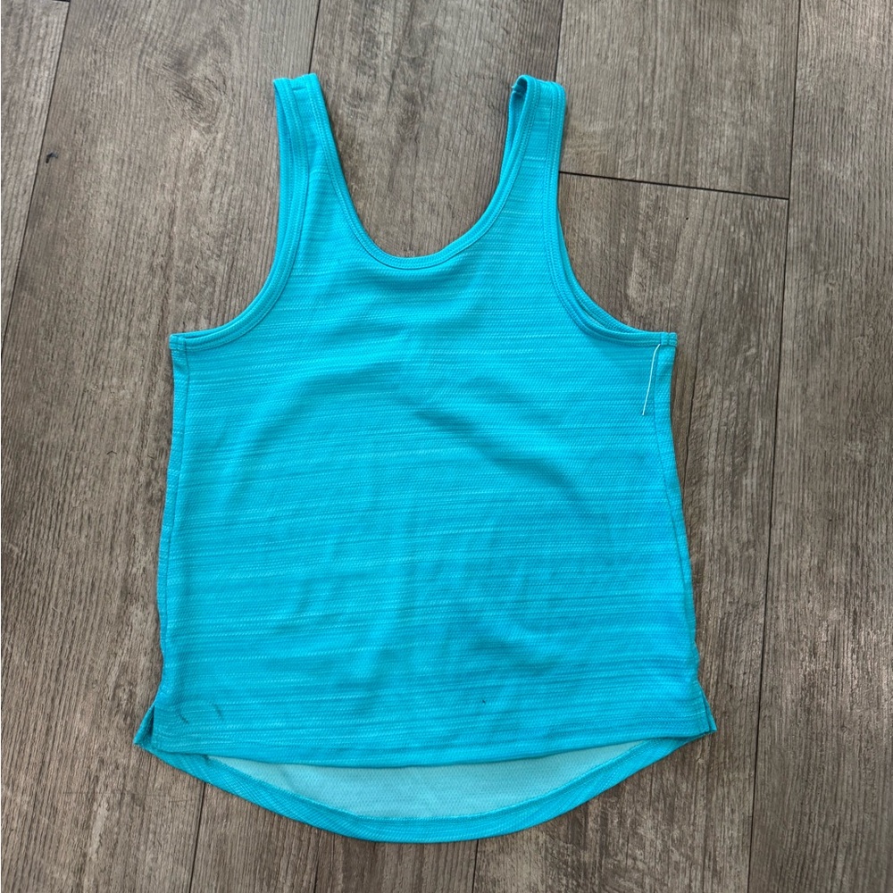 Blue Sleeveless Women's Top
